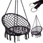 Balansoar LUARO Cuib de barză Negru 80 cm 150kg