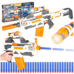 PUȘCĂ BLASTER MODULAR 4 în 1 30 de săgeți