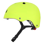 Cască de bicicletă pentru copii Trike Fix, reglabilă, LED, S, 48-54 cm, verde deschis