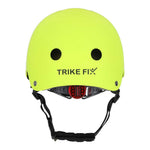 Cască de bicicletă pentru copii Trike Fix, reglabilă, LED, S, 48-54 cm, verde deschis