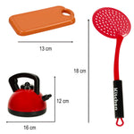 Set de gătit pentru copii, accesorii de bucătărie, set de 35 de piese