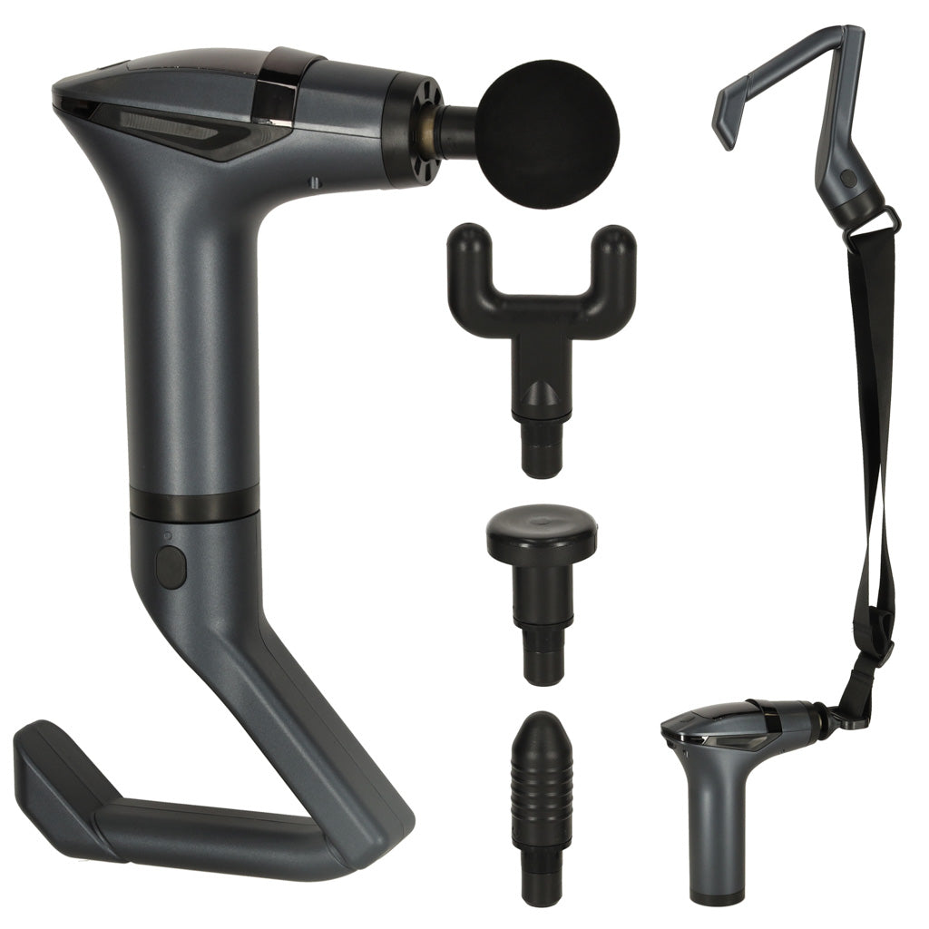 Pistol de masaj pentru masaj corporal cu curea