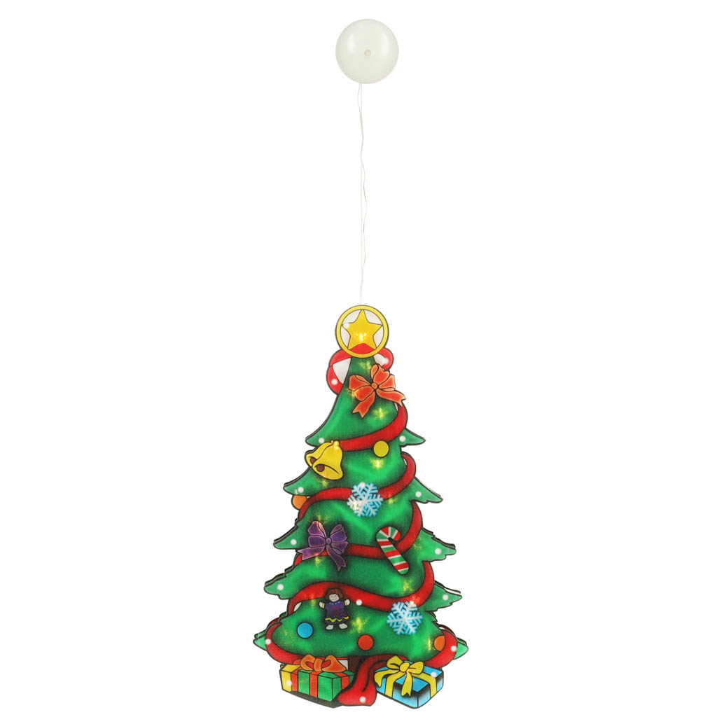 Decorațiune suspendată cu lumini LED pentru bradul de Crăciun 45 cm