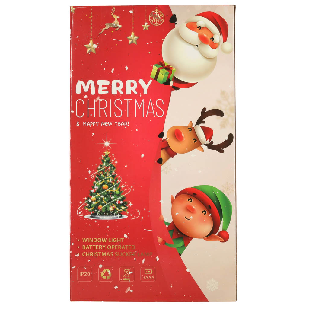 Decorațiune suspendată cu lumini LED pentru bradul de Crăciun 45 cm