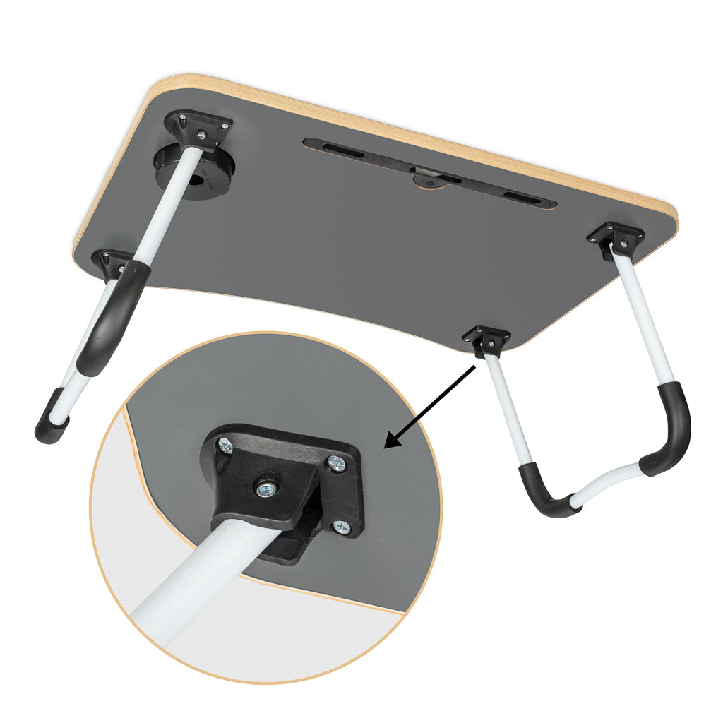 Masă pliabilă pentru laptop, potrivită pentru pat
