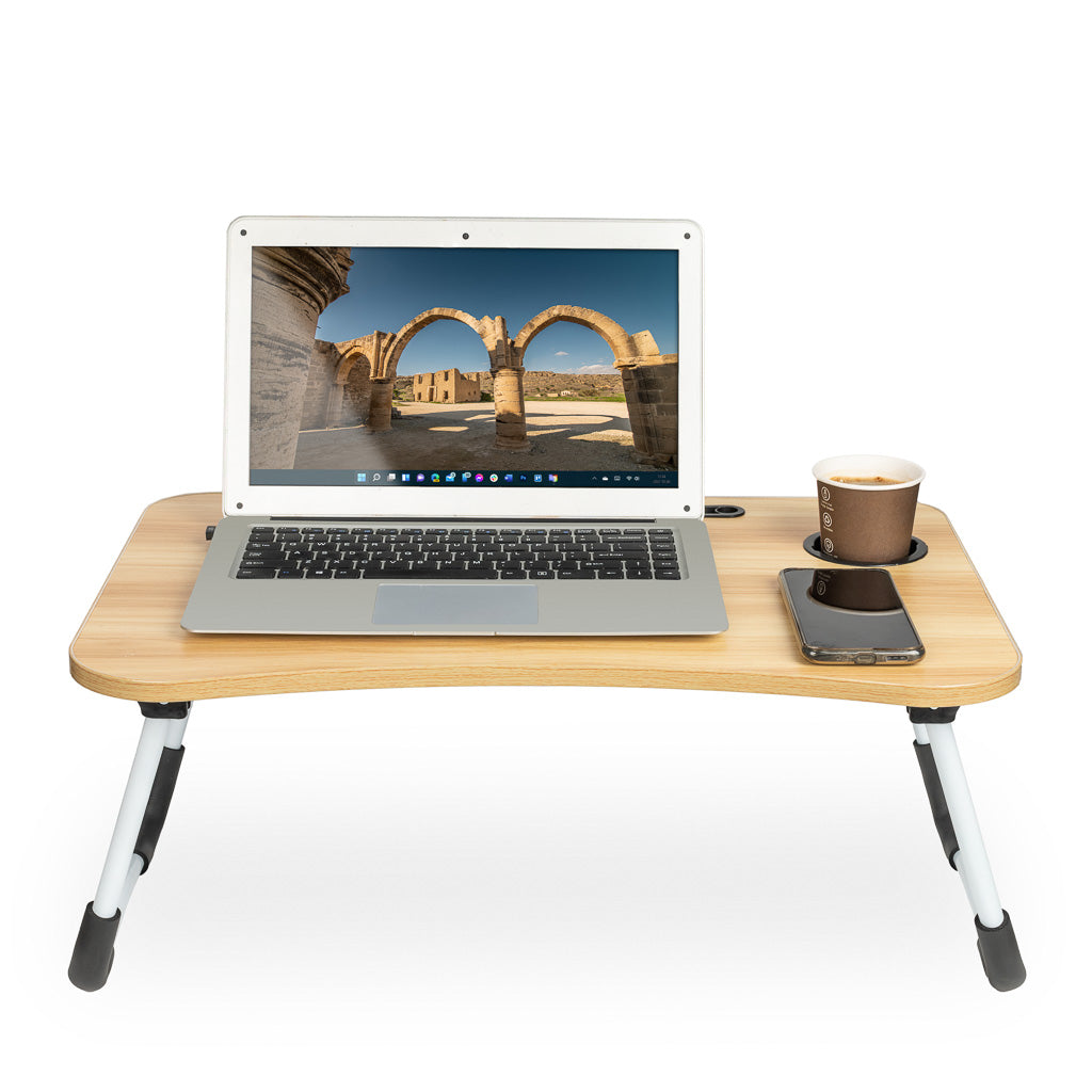 Masă pliabilă pentru laptop, potrivită pentru pat