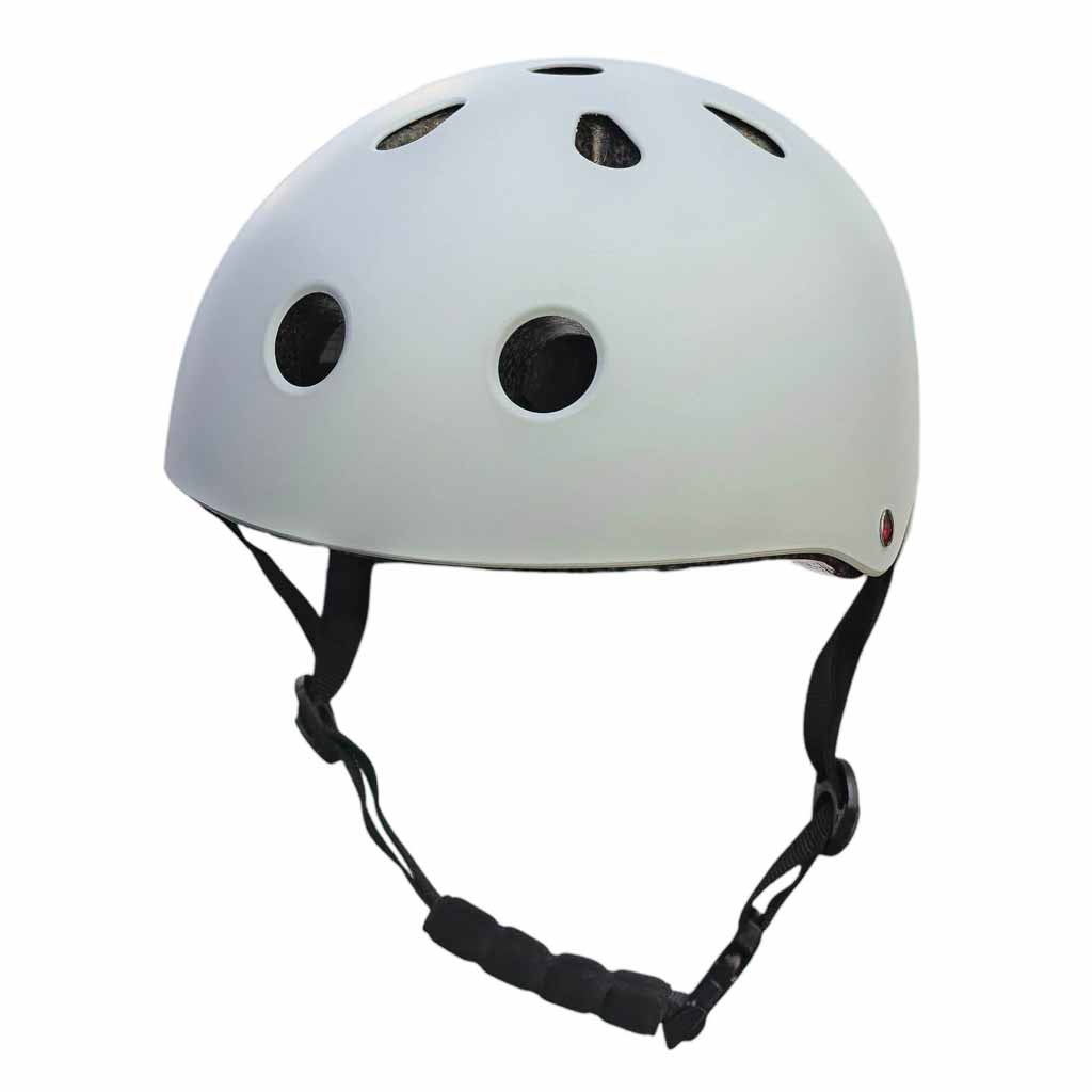 Cască de bicicletă pentru copii Trike Fix, reglabilă, LED, M, 55-58 cm, gri închis