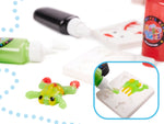 Lipici cu gel cristalin, set creativ de lipici cristalin 3D într-o găleată, 26 buc.