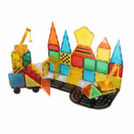 Blocuri de construcție magnetice, construcție 3D, 90 de piese