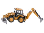 Excavator metalic cu cupe mobile, turnat sub presiune, H-toys 1704, model 1:50