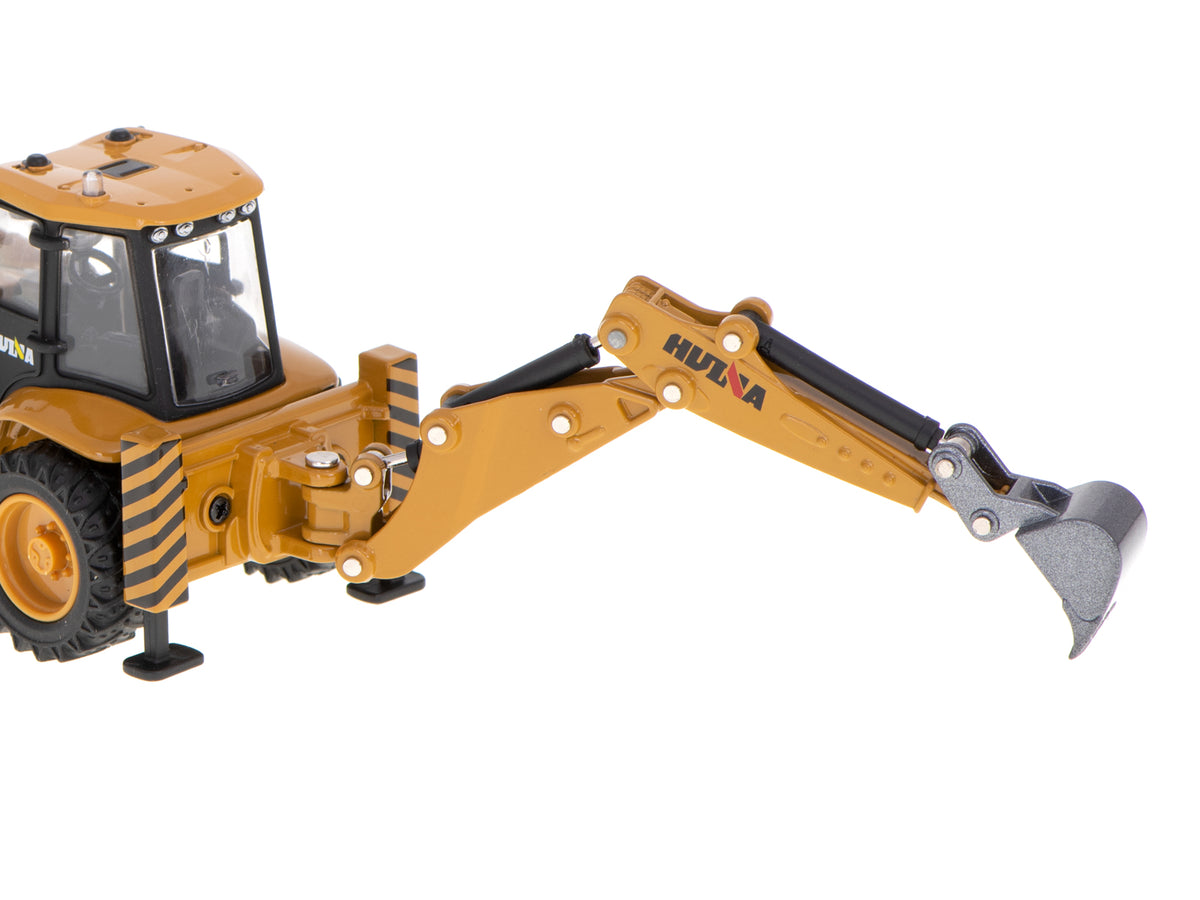 Excavator metalic cu cupe mobile, turnat sub presiune, H-toys 1704, model 1:50