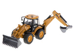 Excavator metalic cu cupe mobile, turnat sub presiune, H-toys 1704, model 1:50