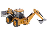 Excavator metalic cu cupe mobile, turnat sub presiune, H-toys 1704, model 1:50