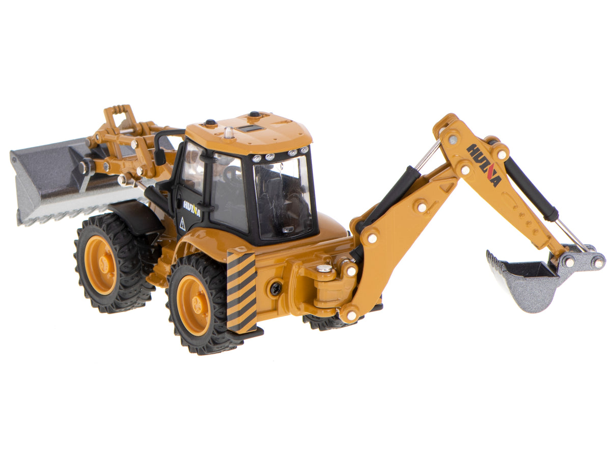 Excavator metalic cu cupe mobile, turnat sub presiune, H-toys 1704, model 1:50