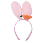 Costum de carnaval de iepuraș cu fustă din tul și bentiță de morcov