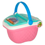 Coș de picnic, coș cu înghețată, deserturi, mâncare, gustări pentru picnic