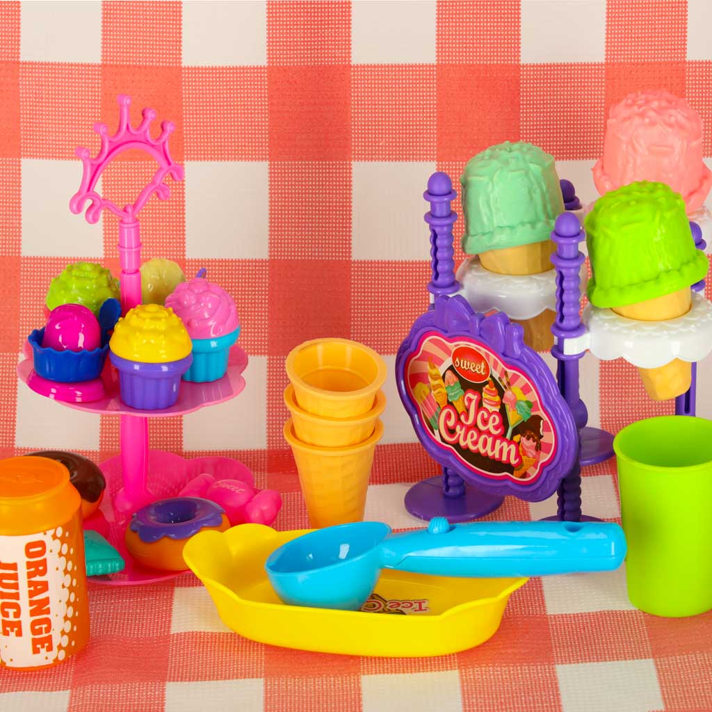 Coș de picnic, coș cu înghețată, deserturi, mâncare, gustări pentru picnic