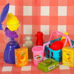 Coș de picnic coș suc de fructe băuturi alimente provizii picnic gustări