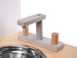 Bucătărie pentru copii din lemn MDF MODERN CLASSIC accesorii 82 cm gri