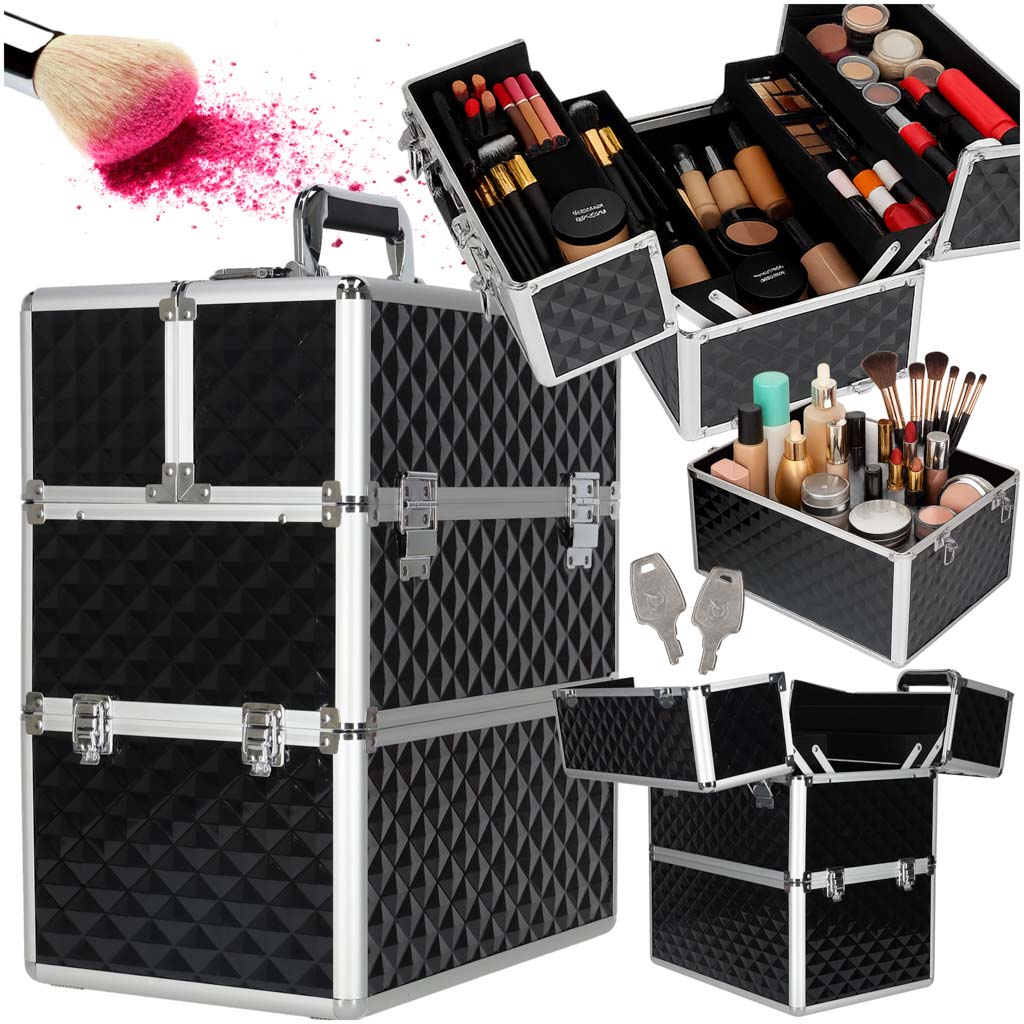 Trusă cosmetică, organizator cosmetic, XXL 3D
