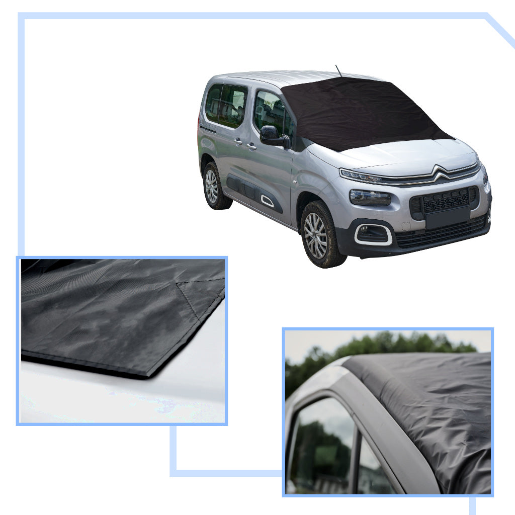 Covoraș magnetic pentru geam auto cu protecție solară anti-îngheț