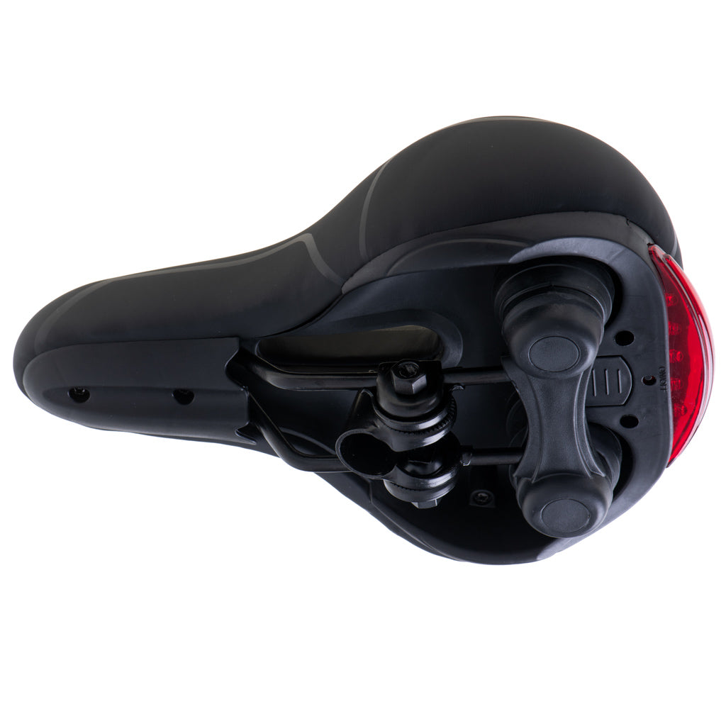 Șa sport pentru bicicletă RALLEX, confortabilă, spumă flexibilă, lumină LED