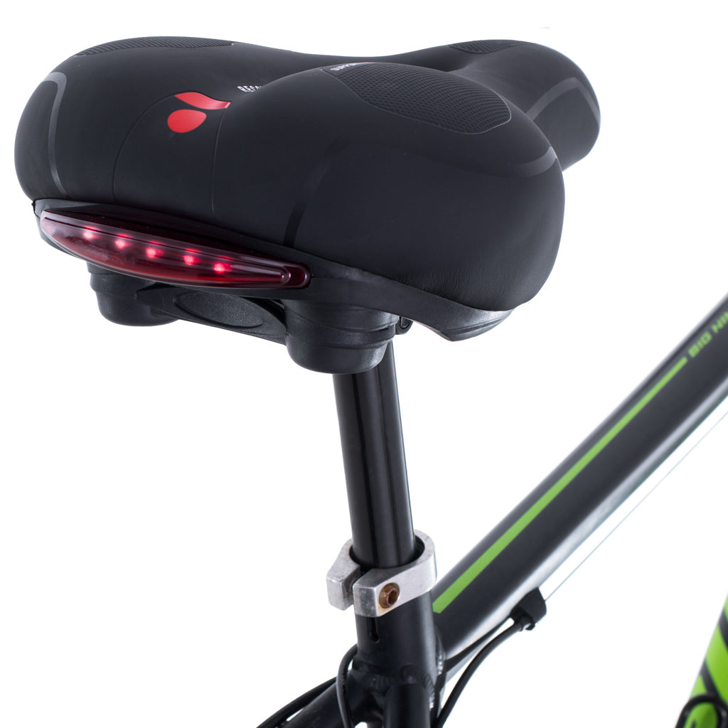 Șa sport pentru bicicletă RALLEX, confortabilă, spumă flexibilă, lumină LED