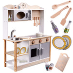 Bucătărie pentru copii din lemn MDF LULILO KUKETO accesorii 85 cm