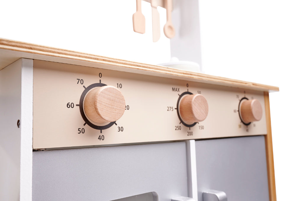 Bucătărie pentru copii din lemn MDF LULILO KUKETO accesorii 85 cm