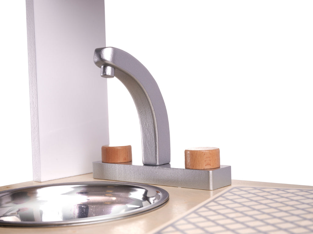 Bucătărie pentru copii din lemn MDF LULILO KUKETO accesorii 85 cm