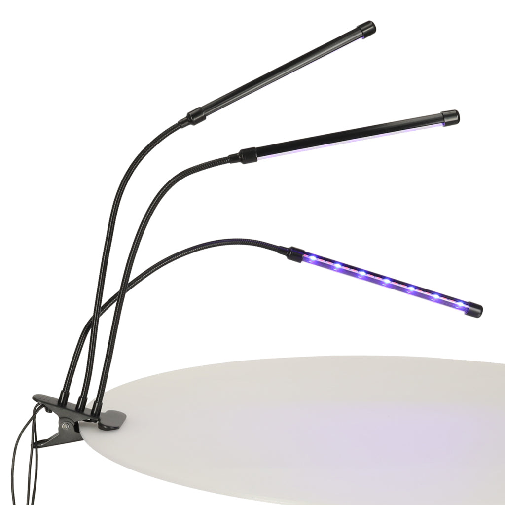 Panou luminos LED pentru creșterea plantelor cu 3 becuri