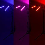 Lampă LED pentru plante, panou de creștere pe suport, 4 x 80LED