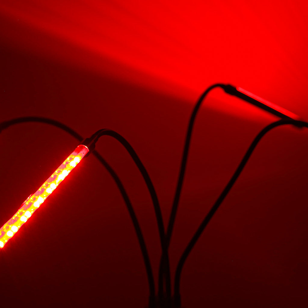 Lampă LED pentru plante, panou de creștere pe suport, 4 x 80LED