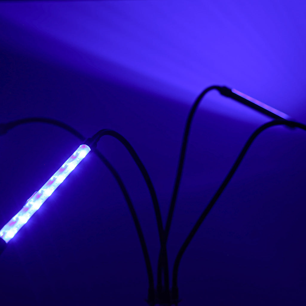 Lampă LED pentru plante, panou de creștere pe suport, 4 x 80LED