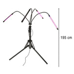 Lampă LED pentru plante, panou de creștere pe suport, 4 x 80LED