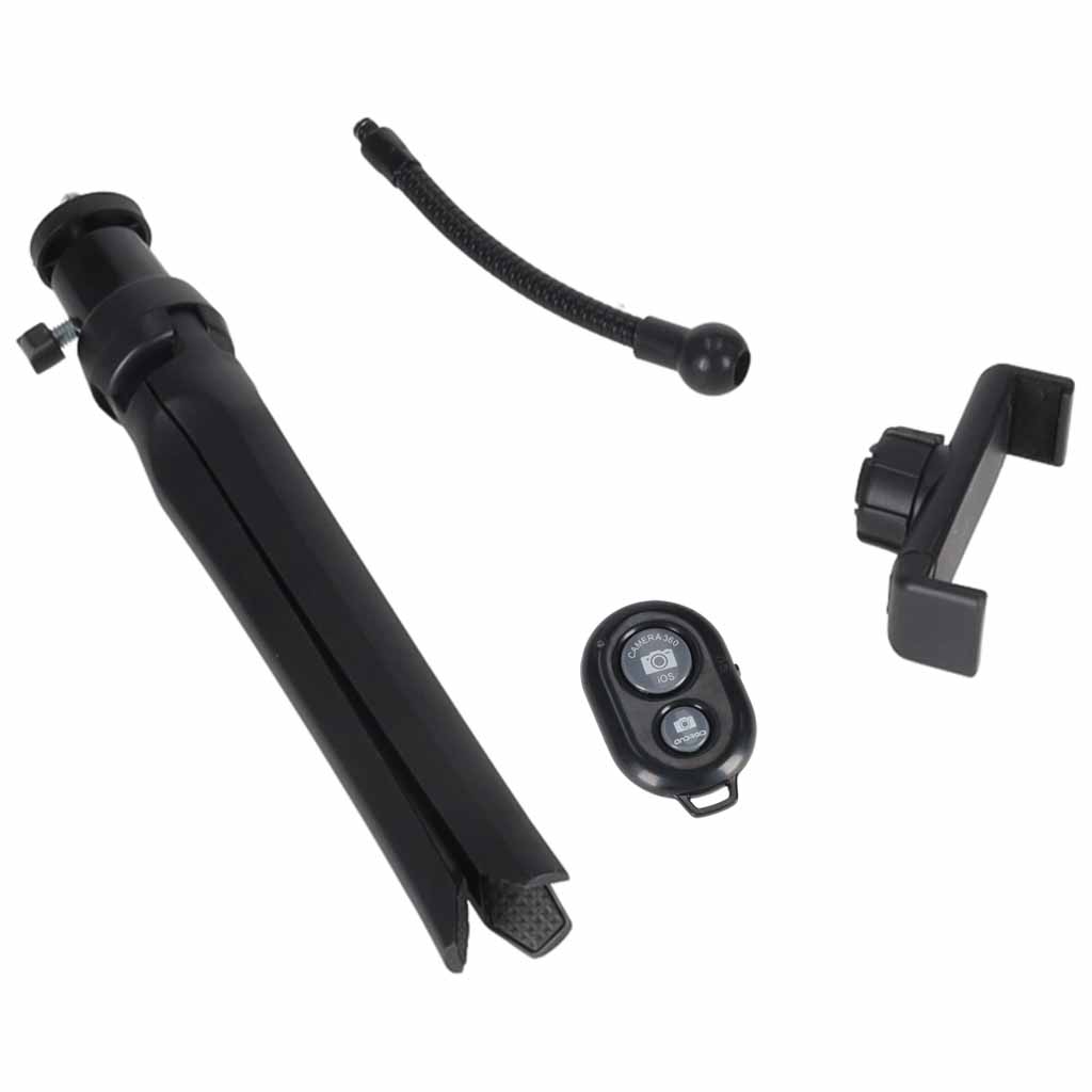 Inel luminos LED RGB pentru selfie pe trepied