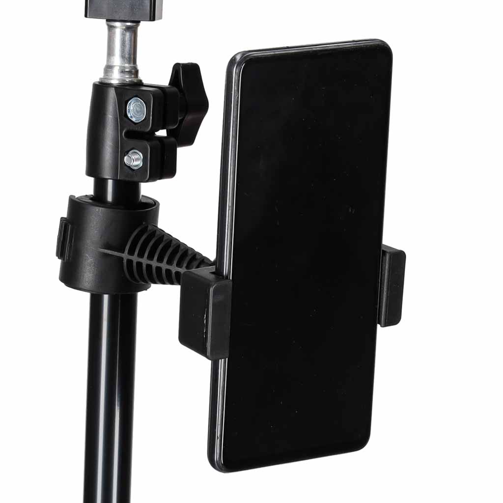 Inel de lumină LED pentru selfie-uri pe trepied