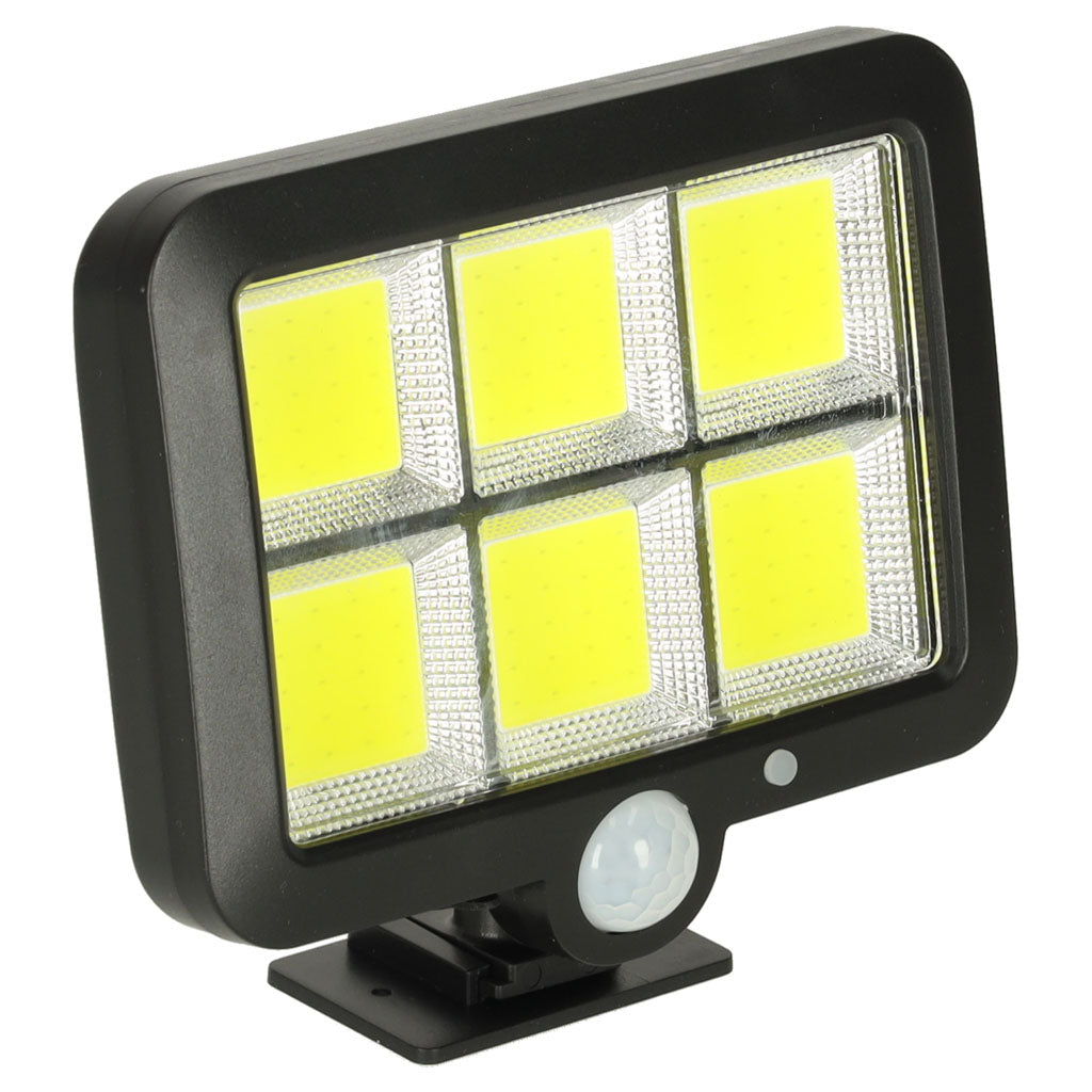 Lampă solară cu senzor de mișcare și crepuscul 120 LED-uri
