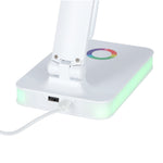 Lampă de birou LED USB cu control tactil, iluminare de fundal RGB, lumină reglabilă