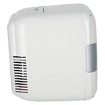 Mini frigider electric de călătorie pentru mașină, pentru alimente, cosmetice, încălzire, răcire, 2 în 1, 3,4 L, alb