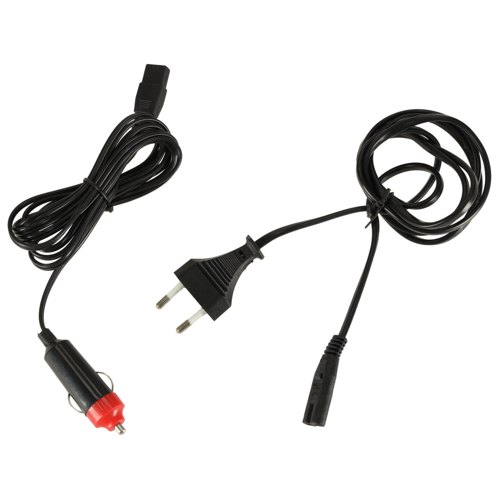 Mini frigider electric de călătorie pentru mașină, pentru alimente, cosmetice, încălzire, răcire, 2 în 1, 3,4 L, alb