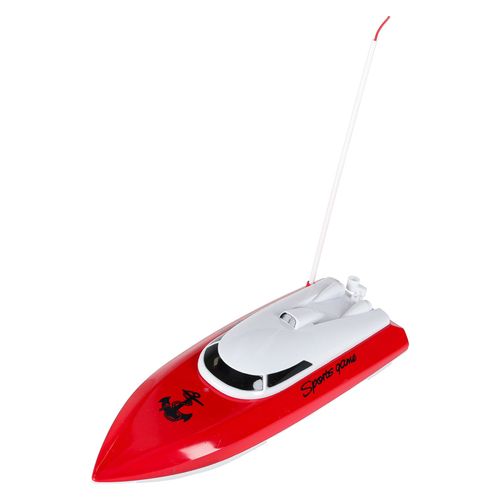 Barcă telecomandă cu telecomandă RC 4CH mini CP802, roșie