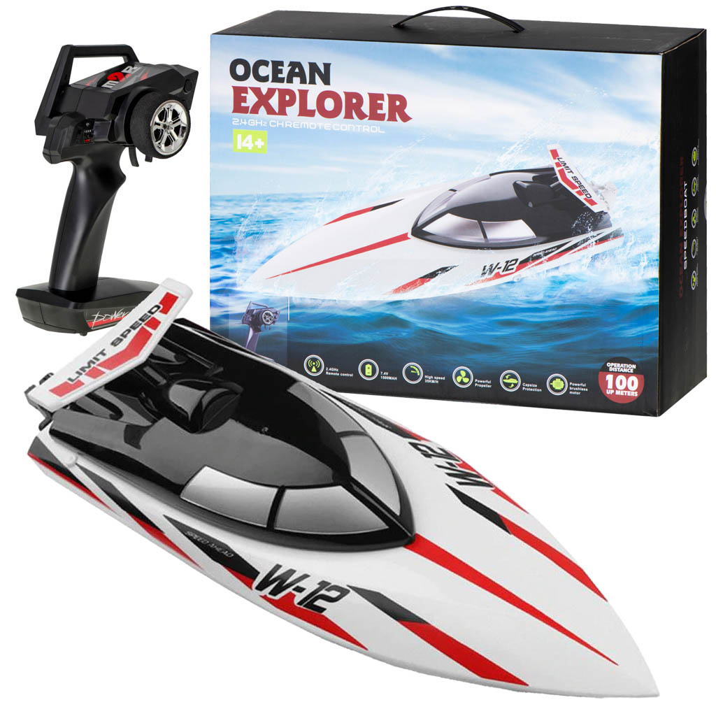 Barcă telecomandă cu telecomandă RC WL toys WL912A