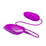 Ou vibrant Pretty Love Desirable Flirt cu acțiune de tracțiune