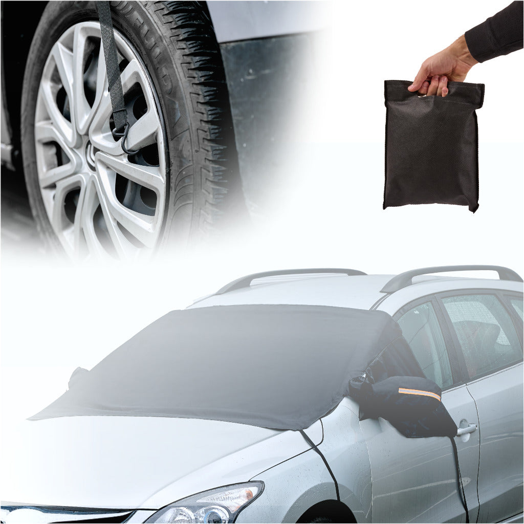 Covoraș magnetic pentru geam auto cu protecție solară anti-îngheț