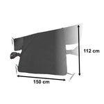 Covoraș magnetic pentru geam auto cu protecție solară anti-îngheț