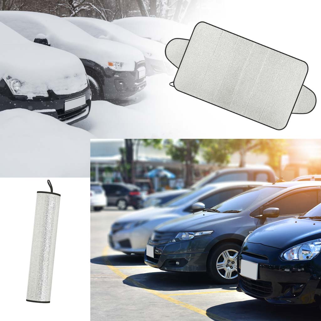 Covoraș de protecție solară auto anti-îngheț pentru parbriz