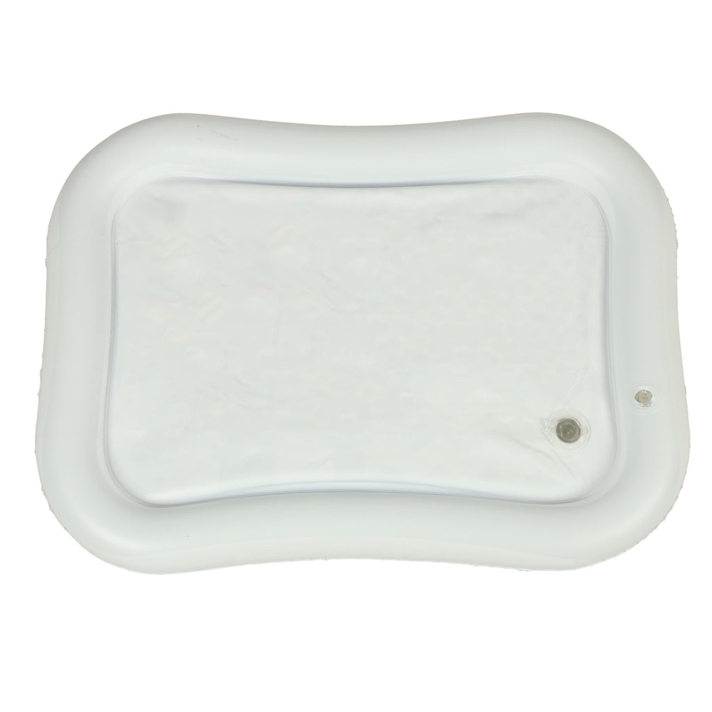 Saltea senzorială gonflabilă cu apă pentru bebeluși, alb-negru, modele mixte, XXL 65 x 50 cm