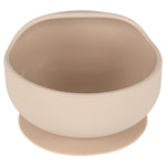 Set de 9 vase din silicon pentru copii, sugari, crab, bej