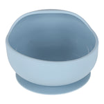 Set de 9 vase din silicon pentru copii, sugari, crab, albastru